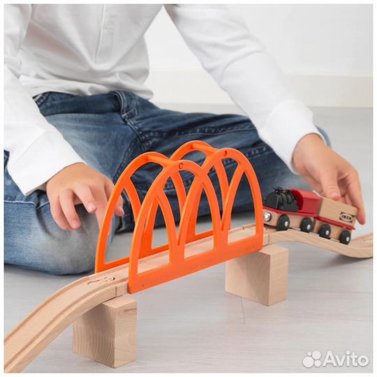 Деревянные железные дороги IKEA + Brio+ Томик