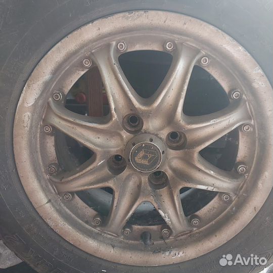 Литые диски на рено логан