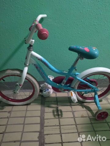 Велосипед для девочки 5-8 лет+самокат в парок