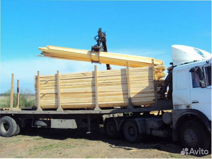 Рейка ровная сосна 6м