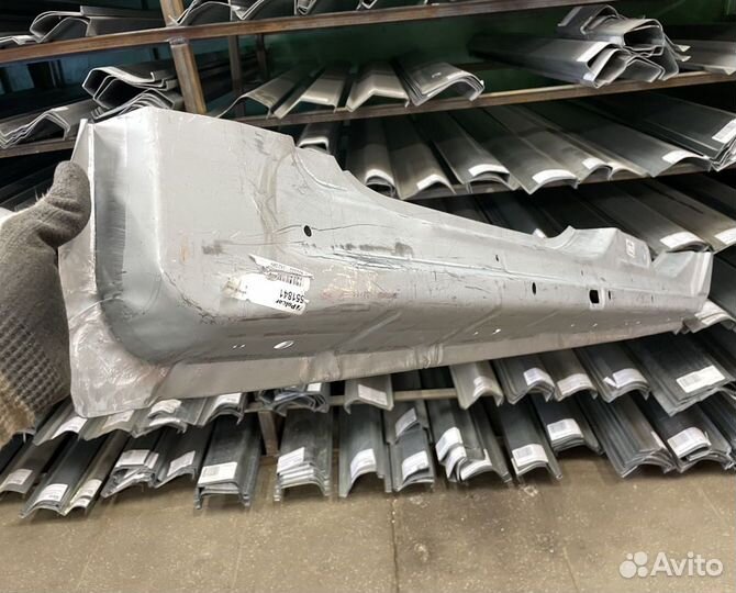 Порог левый Opel Vectra C 2002-2008 (Polcar)