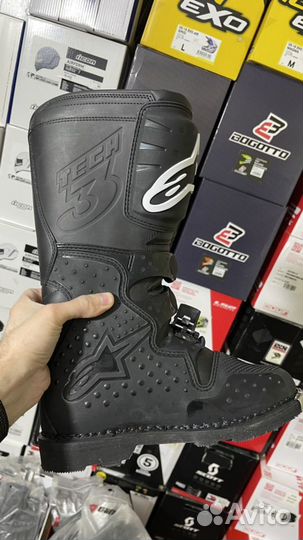 Мотоботы мотокросс alpinestars tech3 размер 43