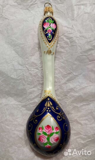 Ёлочная игрушка Ложечка обмен