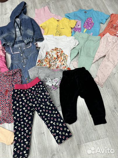 Отдам вещи пакетом на девочку