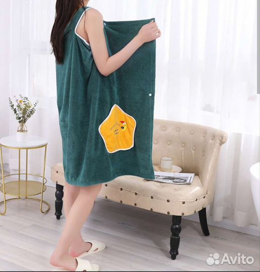 Полотенце халат сауна