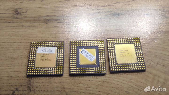 Старые- старые процессоры