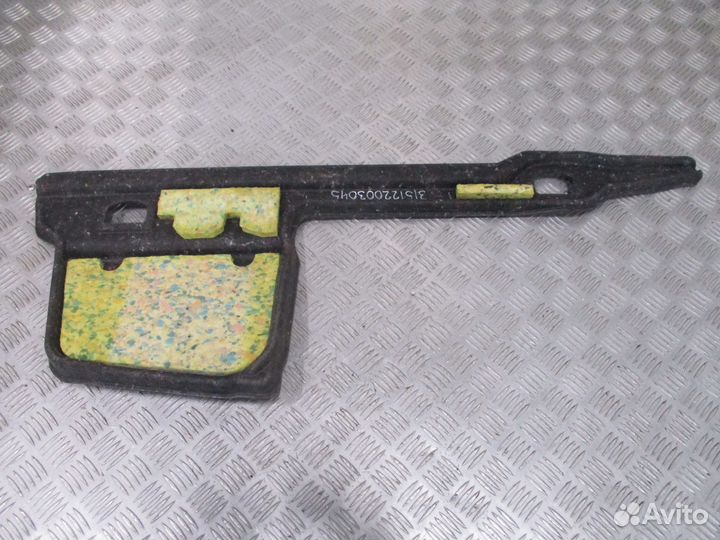 Пол багажника левая часть VAG 4H0863887G