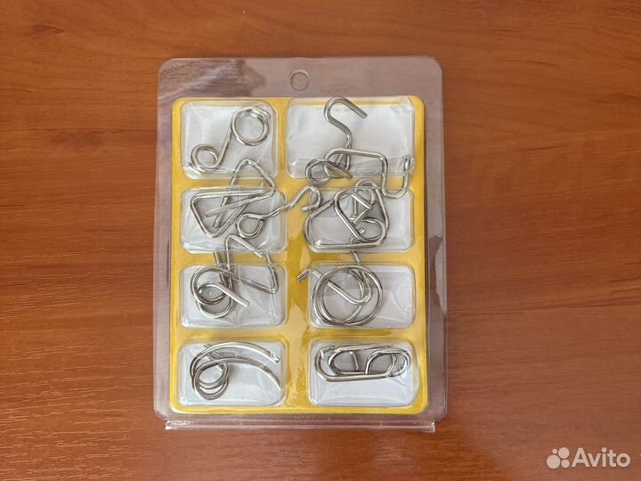 Головоломки металлические