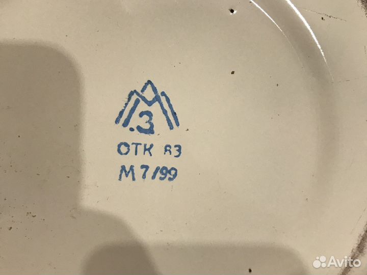 Эмалированная посуда СССР