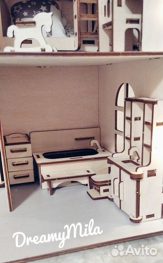 Мебель для кукольного домика
