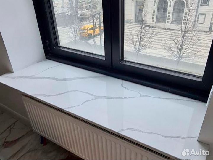 Подоконник из искусственного камня Metallic 160х60