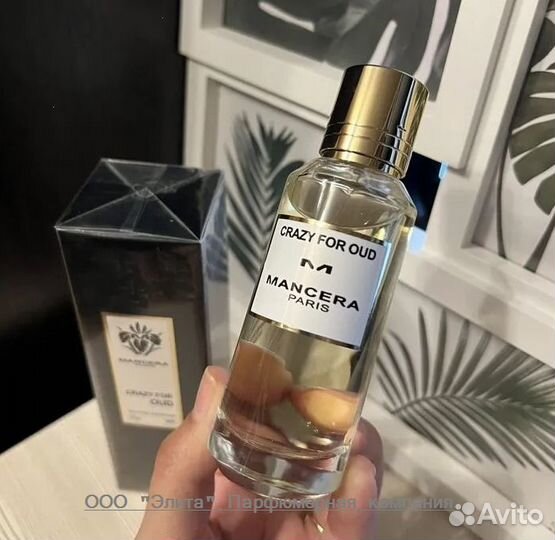 Mancera Crazy For Oud (качество оригинал)