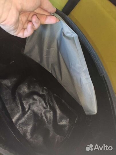 Мягкий прорезиненный кофр на заднее сидение