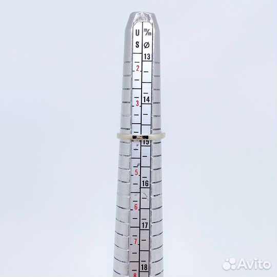 Золотое кольцо с бриллиантами 585пр. размер: 14,8