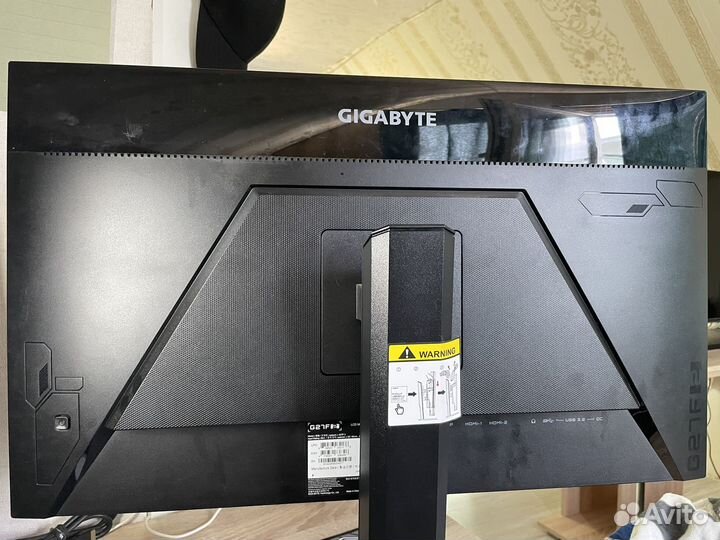 Монитор gigabyte g27f2 дефектный