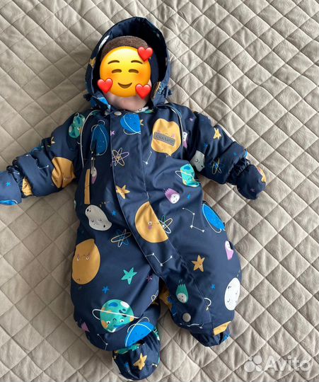 Зимний комбинезон crokid 62-68
