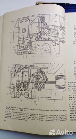 Экскаваторы эо-5123 эо-6122А Тех описание по устро
