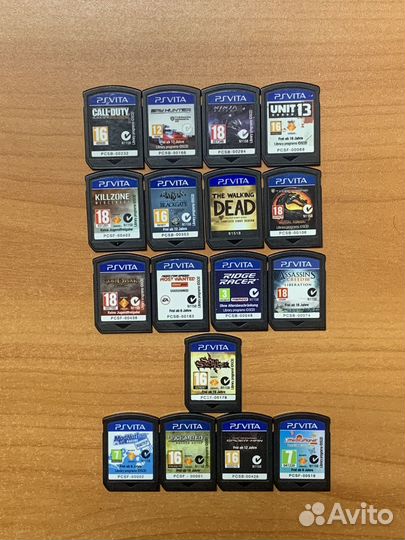 Картриджи для PS Vita