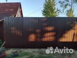 Ворота распашные под ключ