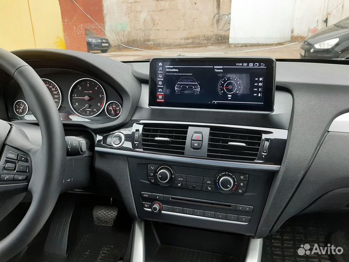 Android монитор 10.25 дюйма для BMW X3 F25, X4 F26