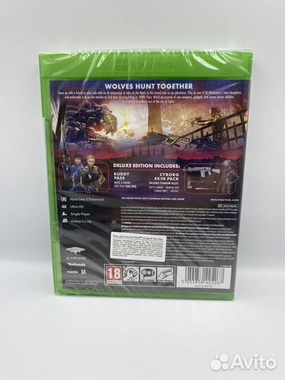 Wolfenstein Youngblood Deluxe Ed xbox one(руc) нов