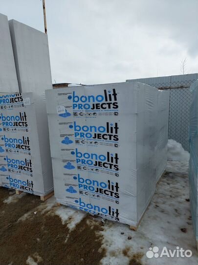 Блок газосиликатный bonolit