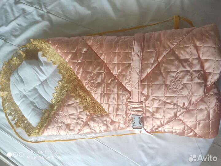 Зимний конверт на выписку