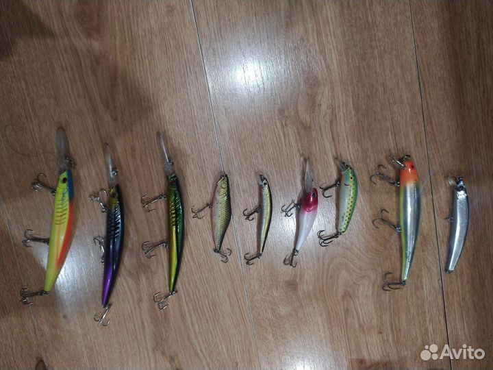 Воблеры комплект из 17шт