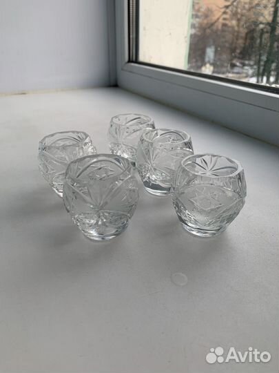Хрустальные рюмки СССР