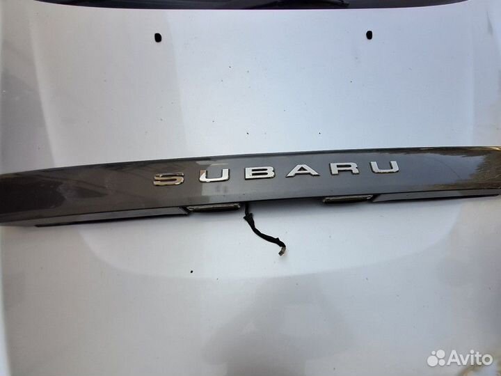 Накладка на багажник subaru