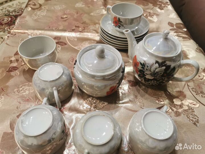 Чайный сервиз СССР дружковский