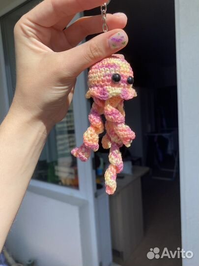 Мягкая игрушка, вязаная игрушка, брелок