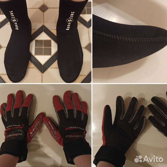 Гидро- перчатки носки яхтенные парусные штаны