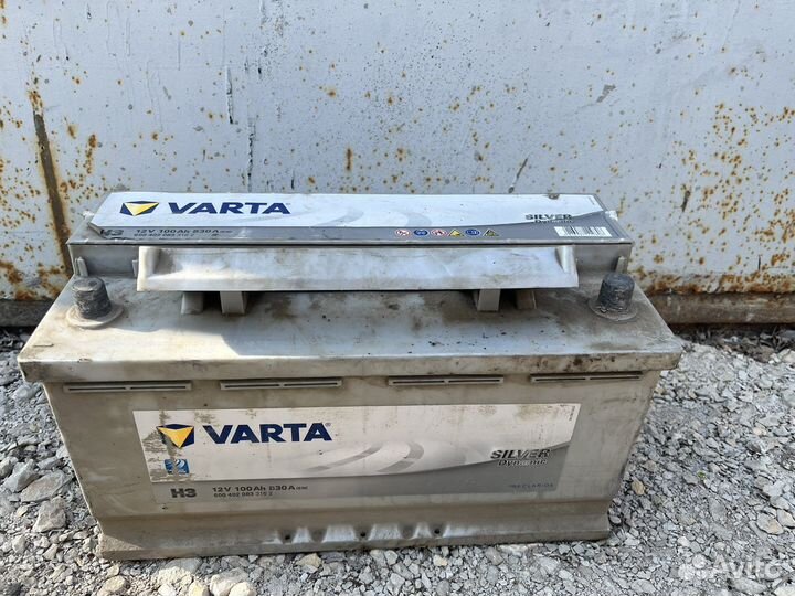 Аккумулятор Б/У varta 100а/ч