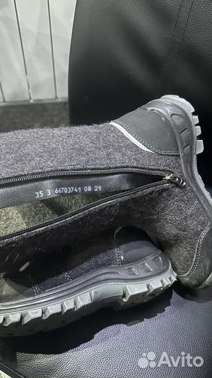 Валенки сапоги для мальчика котофей 35