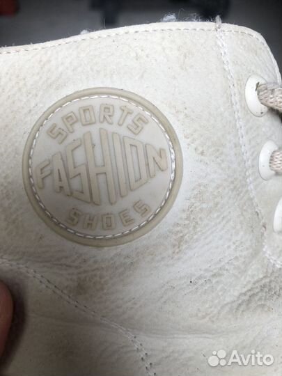 Кроссовки натуральная кожа