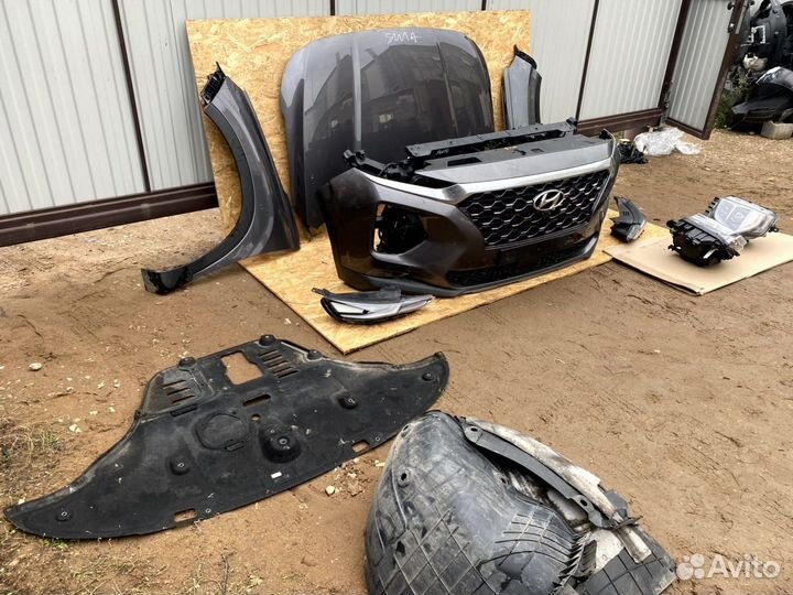 Ноускат Hyundai Santa Fe 4 TM Морда
