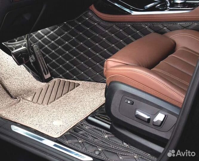 3D Коврики BMW X6 из Экокожи