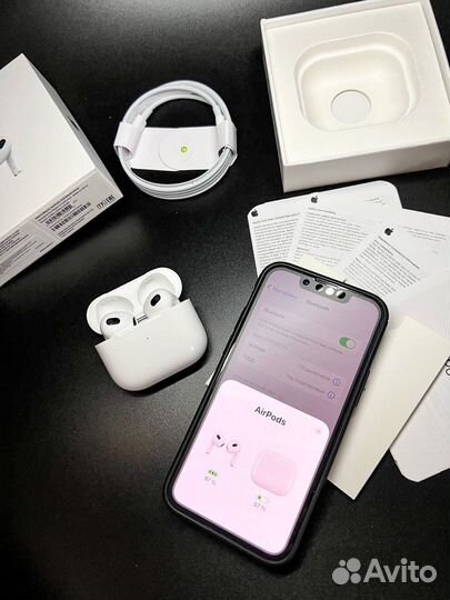 AirPods 2 / AirPods 3 (чип Airoha) + доставка