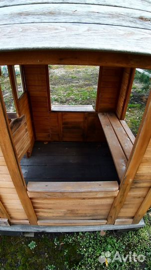 Детский игровой домик уличный бу