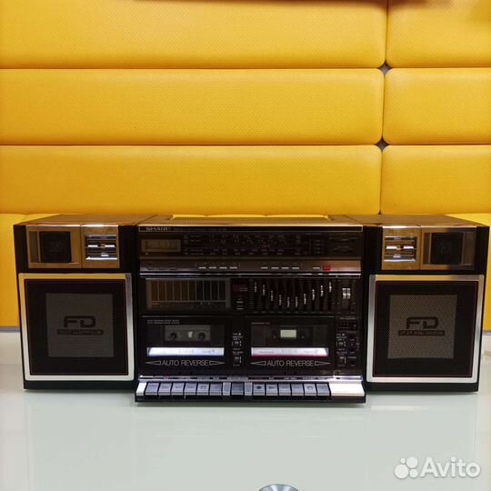 Магнитофон кассетный Sharp 939z(bk) 1987 год