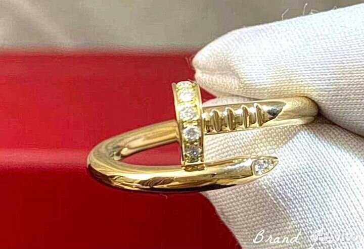 Кольцо гвоздь Cartier Juste Un Clou 0.123ct