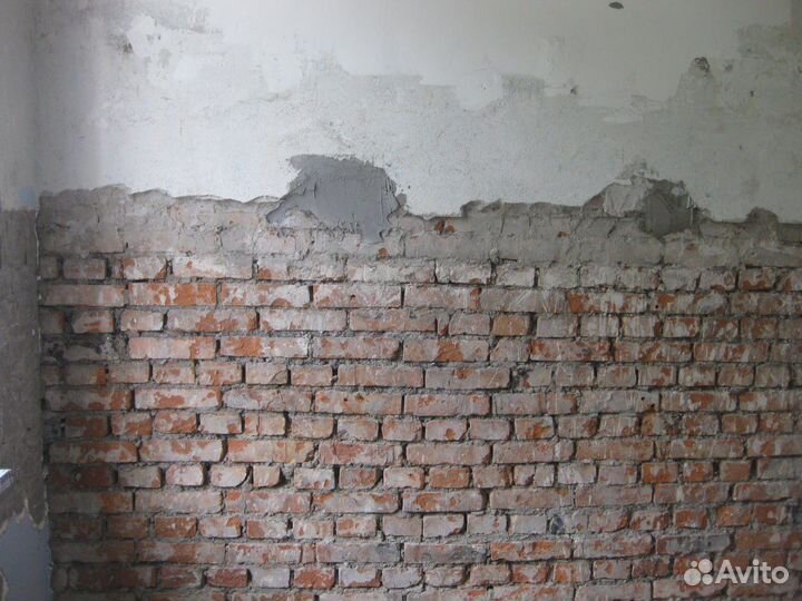 Демонтаж штукатурки