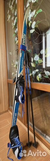 Лыжи беговые 160 см