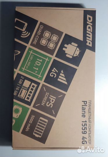 Планшет digma Plane 1559 4G