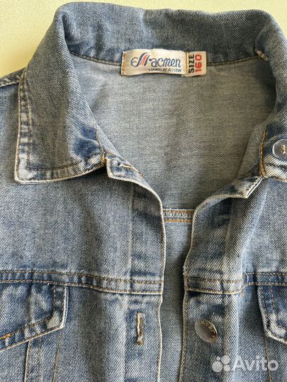 Джинсовая куртка для девочки