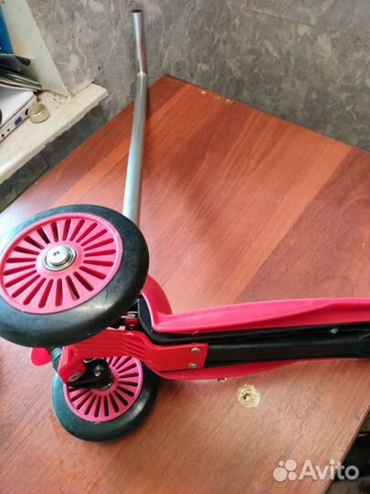 Самокат детский трехколесный бу