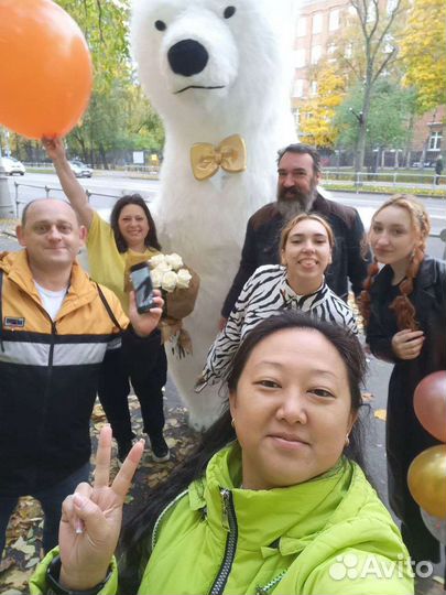 Белый медведь аниматор