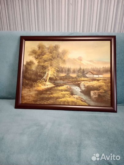 Картина маслом на холсте пейзаж