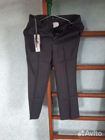 Брюки новые, серые рост 140